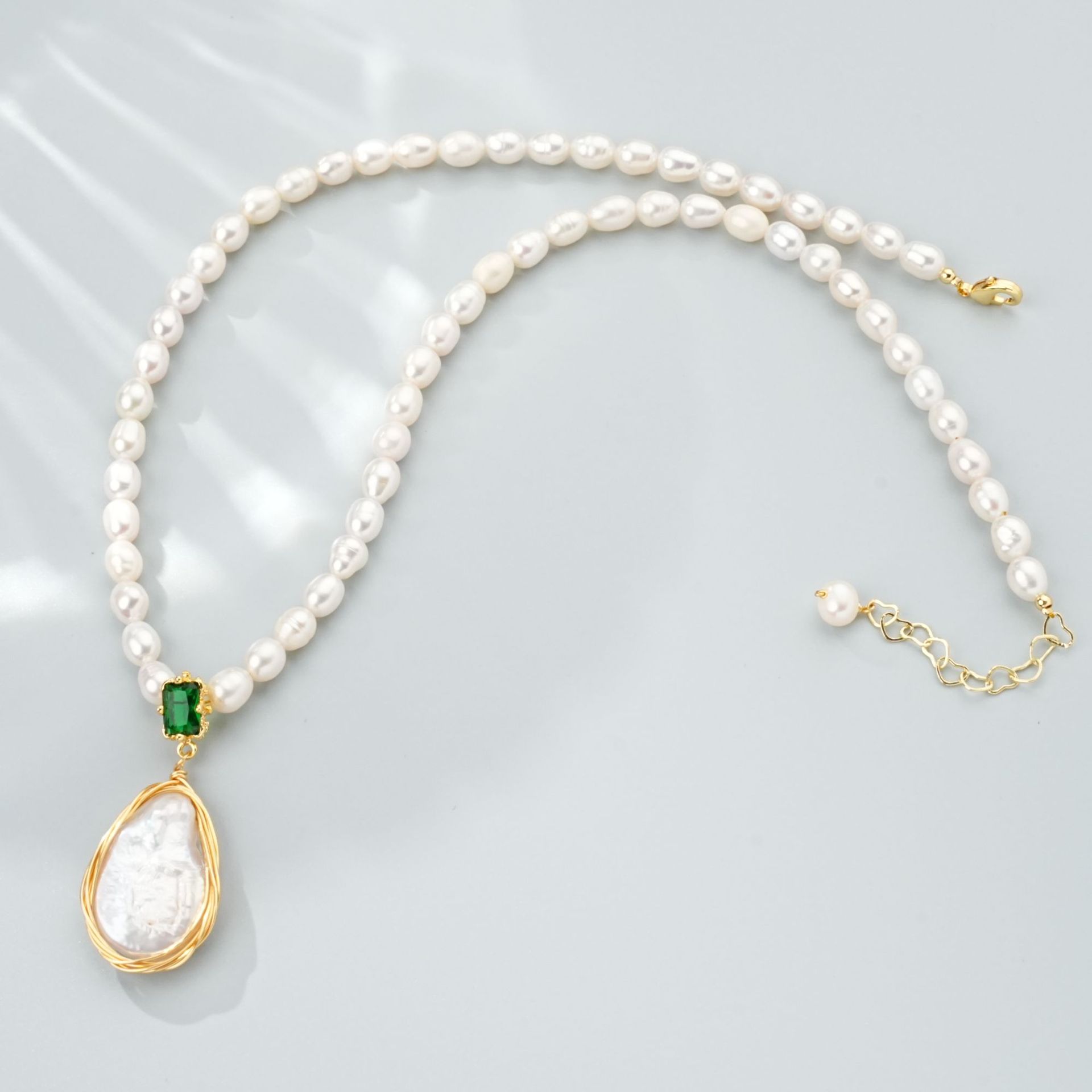 Timeless Natural Freshwater Pearl Necklace - Elegant Gift for Her, Perfect Anniversary or Birthday Jewelry