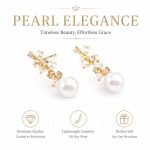 Elegant Creative Pearl Stud Earrings - S925 Sterling Silver Needle French Light Luxury Niche Designer Earrings for Women - Image 2