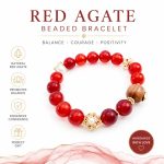 Beaded Pearl Charm Bracelet - Natural Baroque Irregular Pearl Strand Light Luxury Ins Design Friendship Bracelet - Image 2