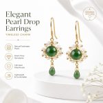 Handmade Peking Opera Pearl Earrings - Chinese Character Face Mask DaoMaDan Ear Hooks Premium Jewelry Wholesale - Image 2