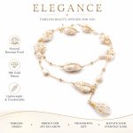 French Vintage Baroque Irregular Pearl Sweater Chain - Fashion Double Layer Stacking Long Necklace Jewelry Wholesale - Image 2