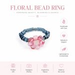 Freshwater Pearl Ring - Sweet Pink Pearl Social Media Viral Trend Adjustable Statement Decor Ring Daily Wear - Image 2