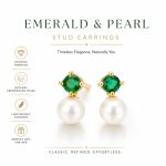 Freshwater Pearl Stud Earrings - S925 Sterling Silver Post Gentle Light Luxury Versatile Niche Cold Style Jewelry - Image 2
