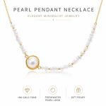 Pearl Necklace for Women - Light Luxury Niche Design Y2K Choker Social Media Viral Clavicle Chain Layering - Image 2