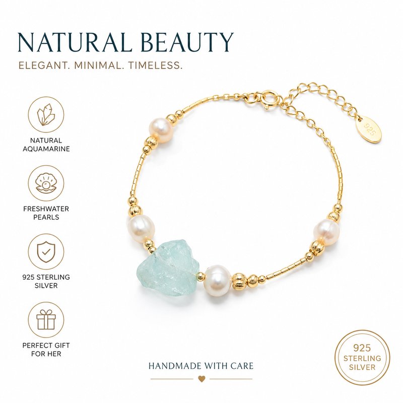 Korean Style Pearl Bracelet - Fashion Bangle Premium Luxury Personalized Hand Jewelry for Daily Wear