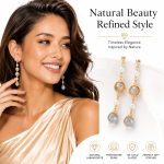 Natural Freshwater Pearl Stud Earrings - S925 Sterling Silver Post Versatile Daily Wear Niche Design Jewelry - Image 3