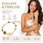 Natural Freshwater Pearl Bracelet - Fashion Elegant Beaded Charm Bracelet Daily Wear Chinese Chic Style - Image 3