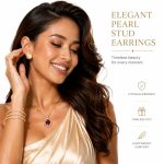 Freshwater Pearl Stud Earrings - S925 Sterling Silver Post Gentle Light Luxury Versatile Niche Design Jewelry - Image 3