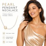 Pearl Necklace for Women - Light Luxury Niche Design Y2K Choker Social Media Viral Clavicle Chain Layering - Image 3