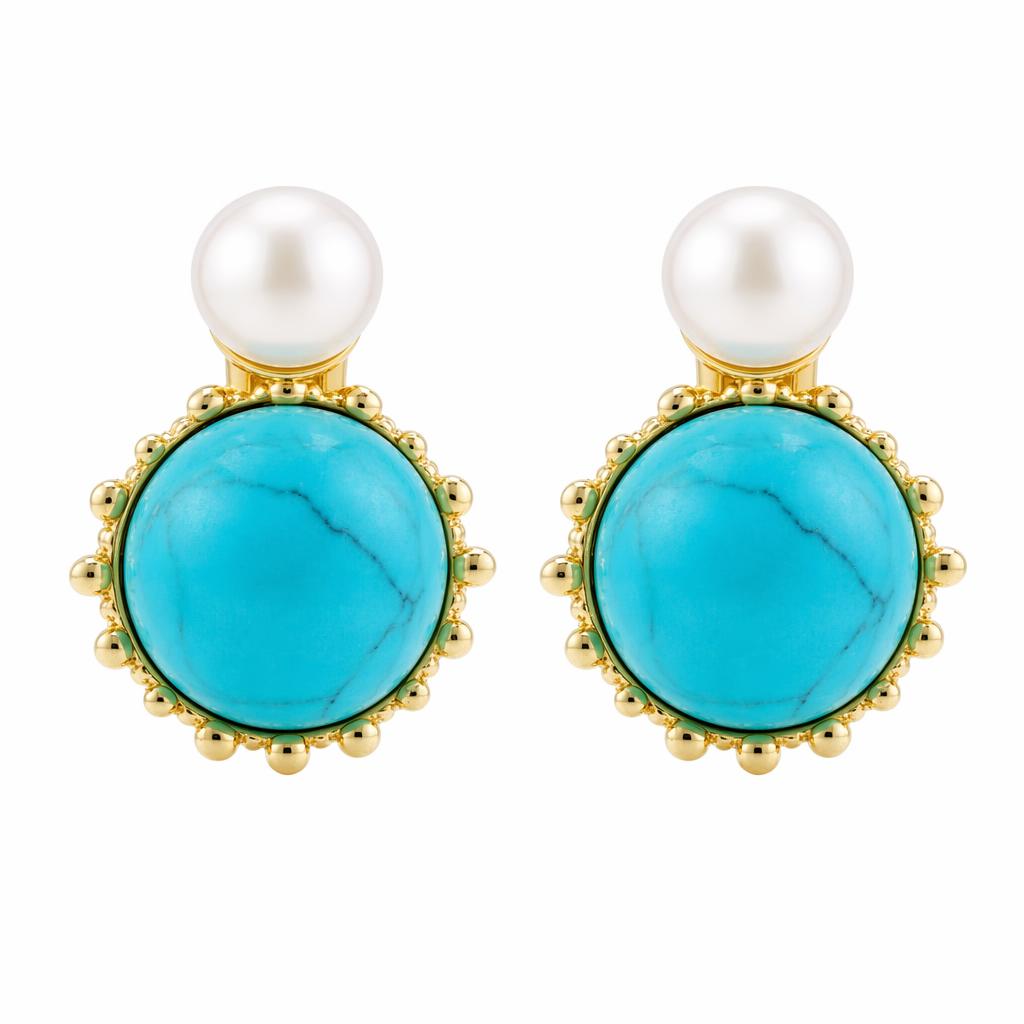 1780584158803-q5tsazv8yhd9fop99x5ahldgdfsgttt6.jpg Fashion Elegant Pearl Stud Earrings - S925 Sterling Silver Post Minimalist Daily Wear Sleek Statement Earrings for Women - Image 1