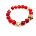 Beaded Pearl Charm Bracelet - Natural Baroque Irregular Pearl Strand Light Luxury Ins Design Friendship Bracelet