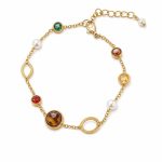 Natural Freshwater Pearl Bracelet - Fashion Elegant Beaded Charm Bracelet Daily Wear Chinese Chic Style