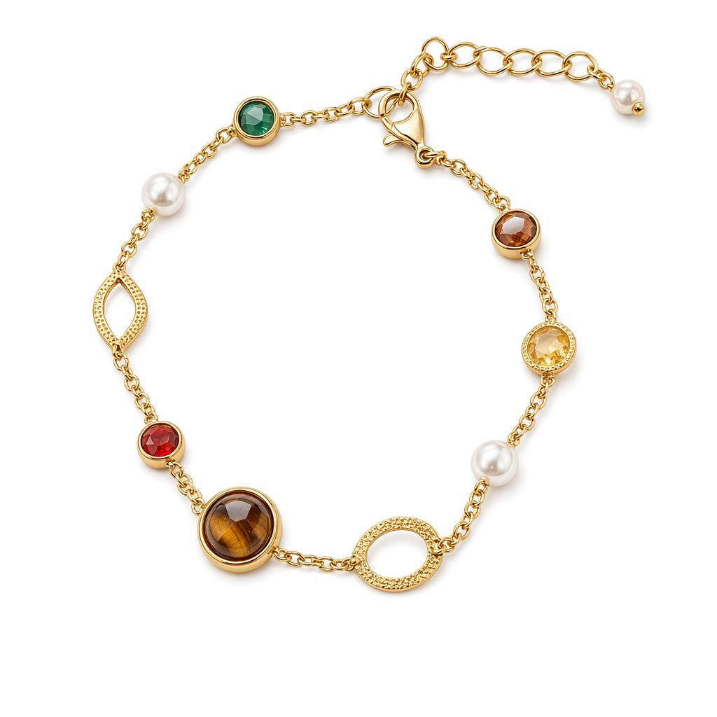 1780585247043-8rfl5opd9feawzhezic7nldd9vzfzkip.jpg Natural Freshwater Pearl Bracelet - Fashion Elegant Beaded Charm Bracelet Daily Wear Chinese Chic Style - Image 1