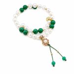 Natural Freshwater Pearl Bracelet - Fashion Elegant Bangle Premium Luxury Jewelry Wholesale for Party Banquet Style B