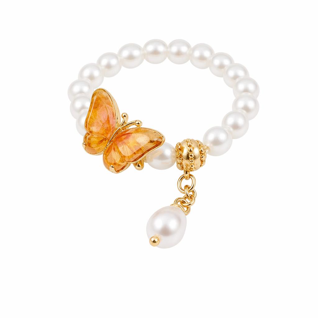 1780587015258-37eigtiuylzjdy55l7pn6qu2fqwu6i0a.jpg Freshwater Pearl Ring - Sweet Pearl Social Media Viral Trend Adjustable Minimalist Statement Ring - Image 1