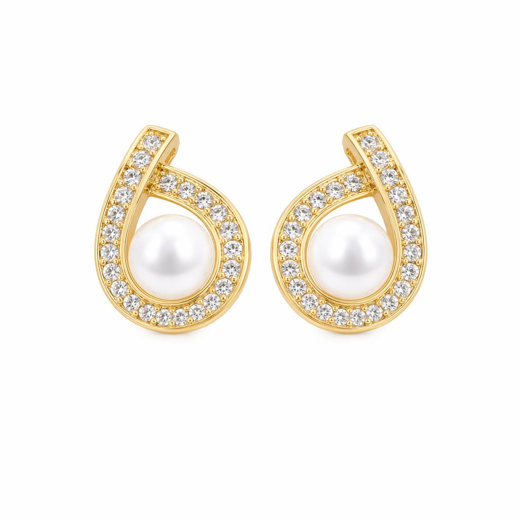 1780588431392-ku6q8x6jut954itudc71krxukpkx9m6f.jpg Freshwater Pearl Stud Earrings - S925 Sterling Silver Post Gentle Light Luxury Versatile Ear Studs - Image 1