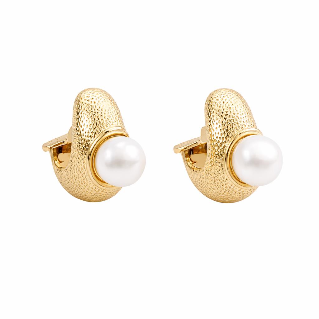 1780588463406-yx0a3cr8oekjrnzg8hxthhzl6wpld59i.jpg Freshwater Pearl Stud Earrings - S925 Sterling Silver Post Gentle Light Luxury Versatile Niche Design Jewelry - Image 1