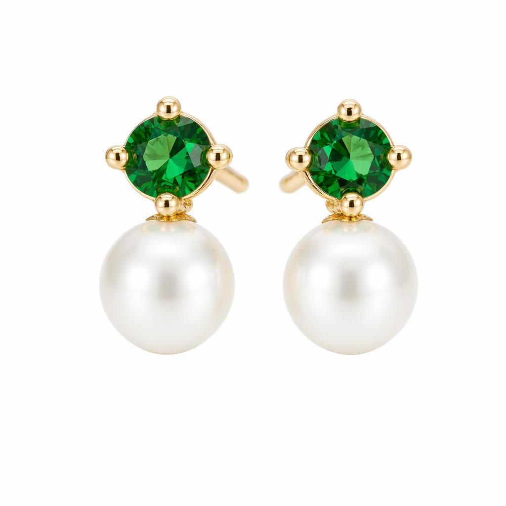 1780588463485-zn8oh5g6vvvi1b1r8rl01zdrxdvh0c0d.jpg Freshwater Pearl Stud Earrings - S925 Sterling Silver Post Gentle Light Luxury Versatile Niche Cold Style Jewelry - Image 1