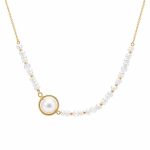 Pearl Necklace for Women - Light Luxury Niche Design Y2K Choker Social Media Viral Clavicle Chain Layering