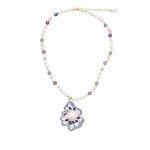 Pearl Necklace Choker - Fashion Versatile Women Chain Trendy Layering Jewelry for Party Banquet Daily Wear